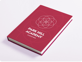 Hardback yearbook